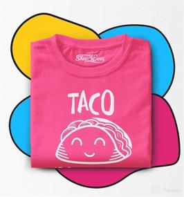 img 2 attached to 🌮 Cute and Comfy: shop4ever® Taco Bout Cute Toddler Cotton T-Shirt