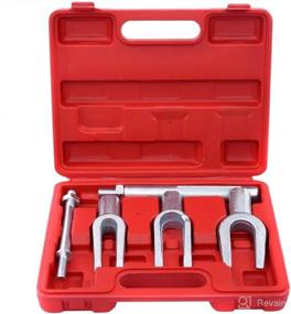 img 3 attached to 🔧 WINMAX TOOLS AUTOMOTIVE 5PC Tie Track Rod Ball Joint Pitman Splitter Removal Extractor Set Kit for Cars and Light Trucks - Efficient Separator