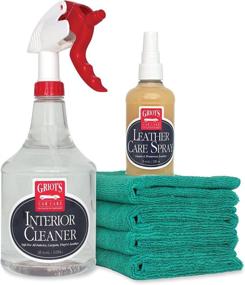 img 1 attached to Griot's Garage 11259 Leather Care Spray Kit: Ultimate Care for Luxurious Leather Surfaces