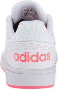 img 2 attached to 👟 Adidas Boys Hoops Sneaker Black Girls' Shoes - Athletic | Unisex Sneakers