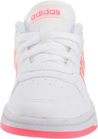 img 3 attached to 👟 Adidas Boys Hoops Sneaker Black Girls' Shoes - Athletic | Unisex Sneakers