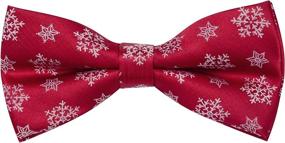 img 3 attached to GUSLESON Christmas Festival Pre Tied Neckwear