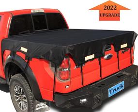 img 4 attached to Coverify 2022 Upgraded Truck Bed Cover Standard Bed (6.5′ Box) | Ford GMC Silverado/Sierra Ram Tundra | Waterproof Oxford Cargo Tarp Cover