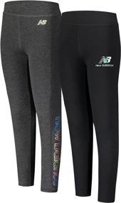 img 3 attached to 👧 Active Leggings for Girls by New Balance Girls' Clothing at Active