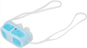 img 3 attached to Enhanced Anti-Snoring Solution - 2 Adjustable-Speed Electronic Snore Stopper With 3 Filter Options - Nasal Dilator Nose Vents And Plugs For Restful Sleep In 2021 Upgrade