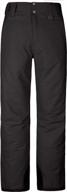 stay warm and dry on the slopes with skieer men's waterproof insulated ski pants logo