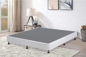 img 3 attached to Effortless Bedding Support: Greaton'S King Metal Box Spring/Foundation For Mattress, No Frame Required