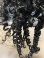 img 1 attached to 8 Packs Of 18 Inch Passion Twist Crochet Hair For Women - Get The Perfect Synthetic Braiding With Pretwisted Curly Hair Passion Twists In #2 Shade review by Lisa Carter