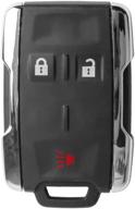 🔑 vofono keyless entry remote car key fob alarm - chevy colorado & silverado 2014-2018 / gmc canyon & sierra 2015-2018 - p/n: m3n-32337100, 13577771 logo