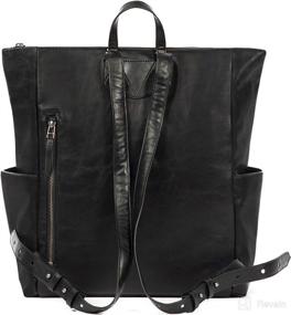 img 2 attached to 🎒 Minimal Diaper Bag Backpack: Freshly Picked Onyx Black - Sleek and Stylish!