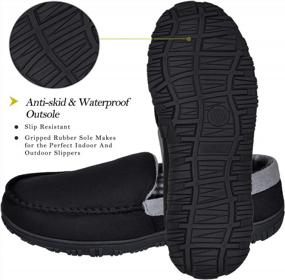 img 1 attached to Experience Ultimate Comfort With MIXIN Men'S Memory Foam Slippers - Perfect For Indoors And Outdoors!