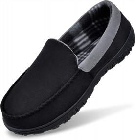 img 4 attached to Experience Ultimate Comfort With MIXIN Men'S Memory Foam Slippers - Perfect For Indoors And Outdoors!