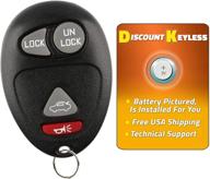 keyless entry remote car key fob replacement for century regal rendezvous aztek intrigue grand prix l2c0007t - discounted logo