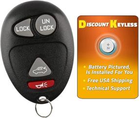 img 2 attached to Keyless Entry Remote Car Key Fob Replacement for Century Regal Rendezvous Aztek Intrigue Grand Prix L2C0007T - Discounted