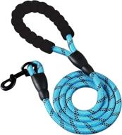 gonhui 5 ft reflective dog leash - strong training leashes with comfortable padded for medium & large dogs - improved seo logo