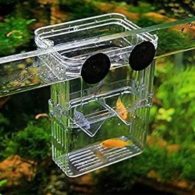 img 4 attached to 🐠 Enhance Breeding Success with Fashionclus Aquarium Fish Breeder Rearing Trap Box