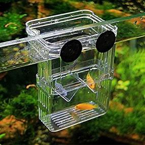 img 3 attached to 🐠 Enhance Breeding Success with Fashionclus Aquarium Fish Breeder Rearing Trap Box