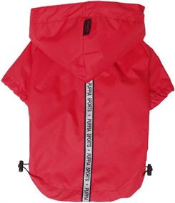 img 3 attached to Puppia Authentic Base Jumper Raincoat: Stylish and Functional 3X-Large Black Option