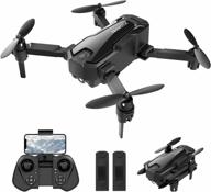 1080p hd fpv drone with camera for kids & adults - tecnock rc quadcopter w/ 2 batteries, optical flow positioning, gravity sensor, one key start - toys for 6 8 12-14 year old boys girls beginners logo