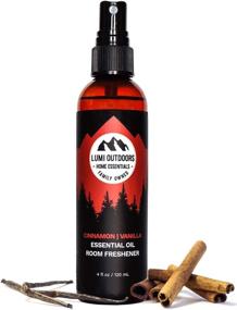 img 4 attached to 🍃 Refresh Your Space with Natural Air Freshener: Cinnamon Vanilla Essential Oil Room Spray for Odor Elimination