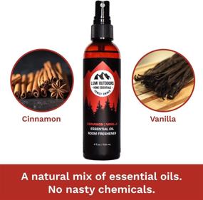 img 2 attached to 🍃 Refresh Your Space with Natural Air Freshener: Cinnamon Vanilla Essential Oil Room Spray for Odor Elimination