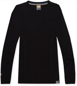 img 2 attached to Midweight Merino Wool Long Sleeve Thermal Shirt For Women By MERIWOOL - Ideal Base Layer For Ultimate Comfort