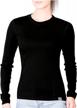 midweight merino wool long sleeve thermal shirt for women by meriwool - ideal base layer for ultimate comfort logo