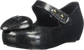 img 4 attached to 🩰 Adorable Mini Melissa Ultragirl Ballet Toddler Girls' Shoes: Comfy and Stylish Flats