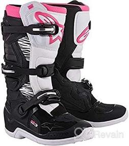 img 4 attached to Alpinestars 2013218-130-7 Women's Boots in Black/White/Pink, Size 7