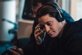 img 1 attached to 🎧 Kygo Life A6/500 On-Ear Bluetooth Headphones: aptX® and AAC® Codecs, 18Hr Playback, NFC Pairing, Pro Line - Black