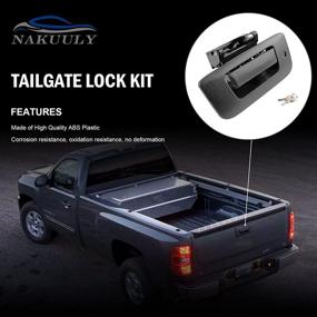 img 1 attached to Tailgate Compatible Chevrolet Silverado Replaces