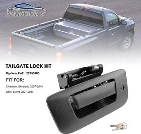 img 3 attached to Tailgate Compatible Chevrolet Silverado Replaces