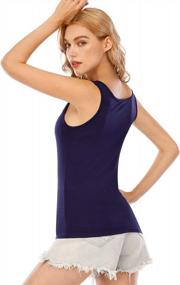 img 1 attached to 4-Pack Of Orrpally Lightweight Tank Tops For Women: Essential Undershirts And Camis