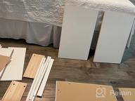 img 1 attached to Yaletown 1-Drawer Tall Nightstand White review by Chris Sisley