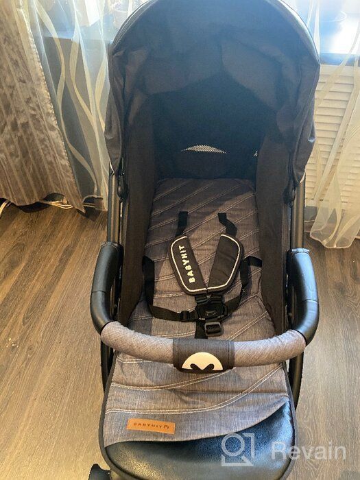 img 3 attached to Stroller Babyhit Tribute, black review by Anastazja Staniszews ᠌