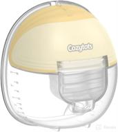 🤱 cozytots hands-free wearable breast pump - 9 levels, 3 modes, electric, portable, rechargeable battery operated breast milk extractor (worn in bra) логотип