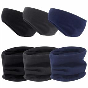 img 4 attached to 🧣 Stay Cozy and Stylish with TUPARKA Warmers Headband: Ideal for Outdoor Activities