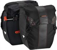 ibera pakrak clip-on bike panniers: quick-release and weather-proof, perfect for any adventure logo