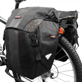 img 1 attached to Ibera PakRak Clip-On Bike Panniers: Quick-Release And Weather-Proof, Perfect For Any Adventure