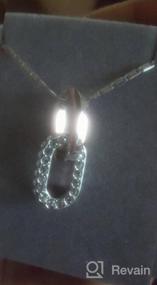 img 8 attached to 🎁 Стильный браслет с двойным слоем «Бесконечность Хамсы» из стерлингового серебра T400 - идеальный подарок для женщин и девушек