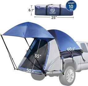 img 3 attached to 🏕️ Coastrail Outdoor Truck Bed Tent: Ultimate Waterproof Solution for Camping and Traveling