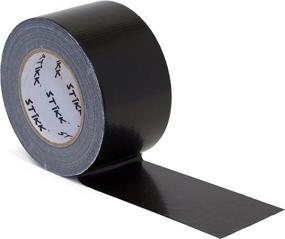 img 1 attached to Ultimate Weather Resistant Black Duct Tape - 3" X 60 Yd, 7.5 Mil Thick With PE Coating (72MM)
