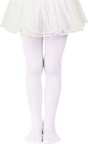 img 3 attached to Ballet Toddler Leggings Elastic Stocking Girls' Clothing ~ Active