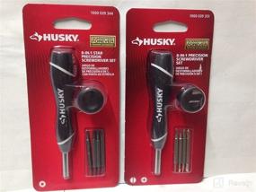 img 2 attached to 🔧 Набор прецизионных отверток Husky - комплект из 2-х - Phillips/Slotted и Torx