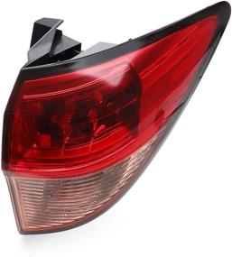 img 2 attached to Compatible With Honda HRV 2016-2018 Rear Outer Taillight Assembly - Passenger Side By MotorFansClub
