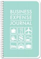 bookfactory business expense ledger book/logbook/journal 112 pages 6"x9" wire-o (bus-110-69cw(business expense)-bx) логотип