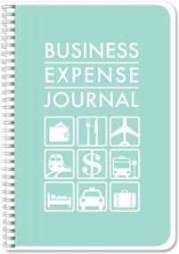 img 4 attached to BookFactory Business Expense Ledger Book/Logbook/Journal 112 Pages 6"X9" Wire-O (BUS-110-69CW(Business Expense)-BX)