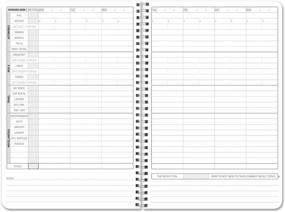 img 2 attached to BookFactory Business Expense Ledger Book/Logbook/Journal 112 Pages 6"X9" Wire-O (BUS-110-69CW(Business Expense)-BX)