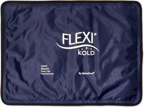 img 4 attached to FlexiKold Gel Ice Pack (Standard Large: 10.5" X 14.5") Reusable Cold Pack For Injuries, Back Pain Relief, Migraine Relief Pad, After Surgery, Postpartum, Headache, Shoulder - 6300-COLD By NatraCure