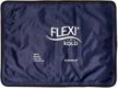 flexikold gel ice pack (standard large: 10.5" x 14.5") reusable cold pack for injuries, back pain relief, migraine relief pad, after surgery, postpartum, headache, shoulder - 6300-cold by natracure logo